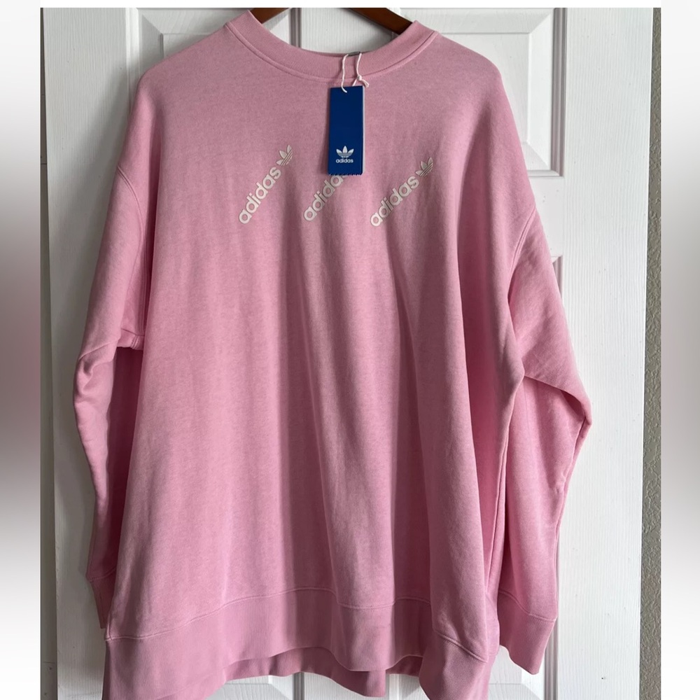 Adidas Pink Sweatshirt